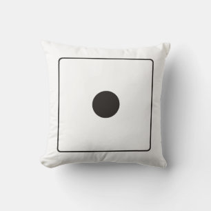 DICE numbers of pips 1 + your backgr. Cushion