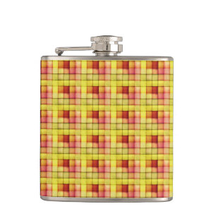 Dice Pattern Hip Flask