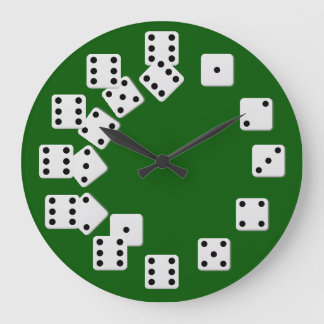 Dice Wall Clock