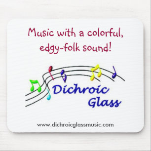 Dichroic Glass Mousepad
