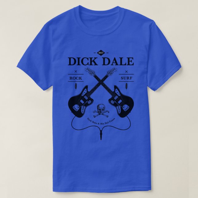 Dick Dale Fender Logo T-Shirt (Design Front)