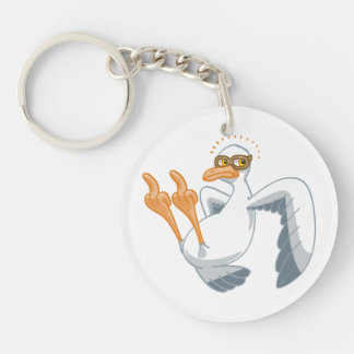 Dick Seagull—"The Bird" Key Ring
