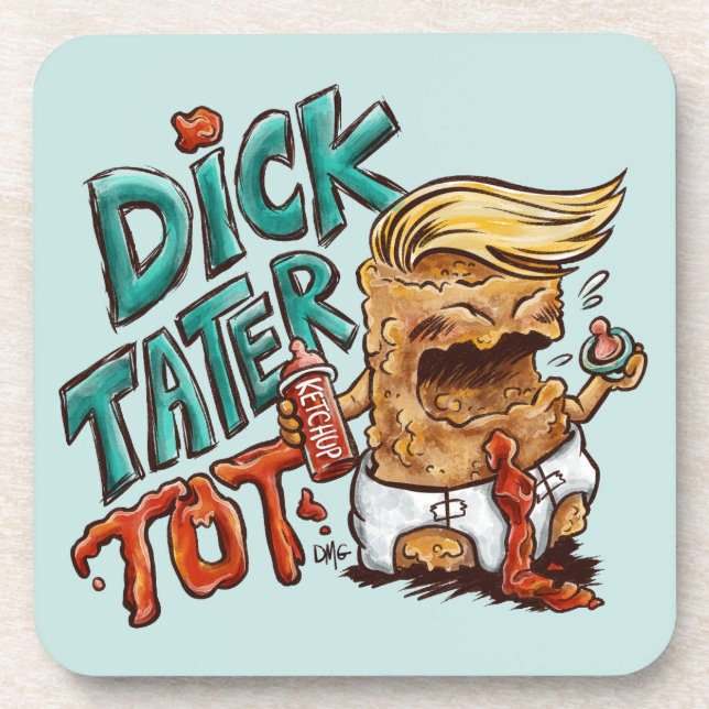 Dick-Tater-Tot Coaster Set (Front)