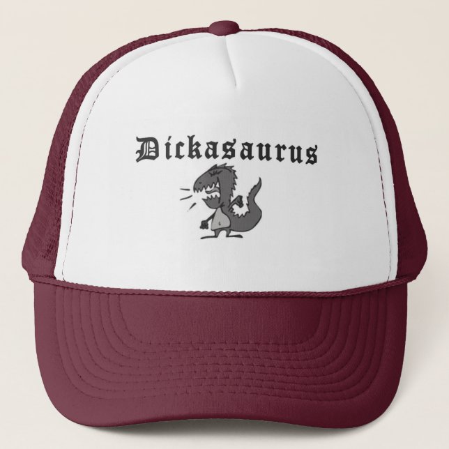 Dickasaurus Trucker Hat (Front)