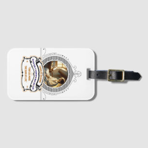 Dickens' David Copperfield Black Luggage Tag