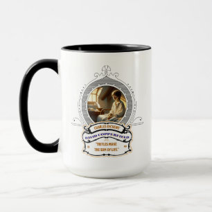 Dickens' David Copperfield Black Mug
