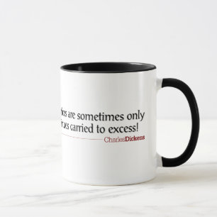 Dickens Quotes - Vices/Virtues Mug
