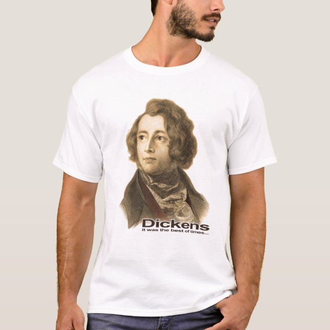 Dickens (sepia) T-Shirt (Front)