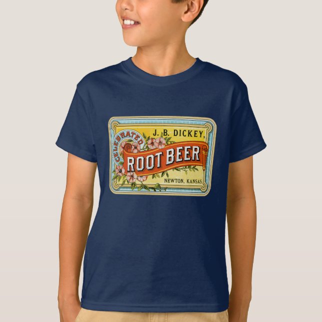 Dickey's Vintage Root Beer Ad - Shirt (Front)