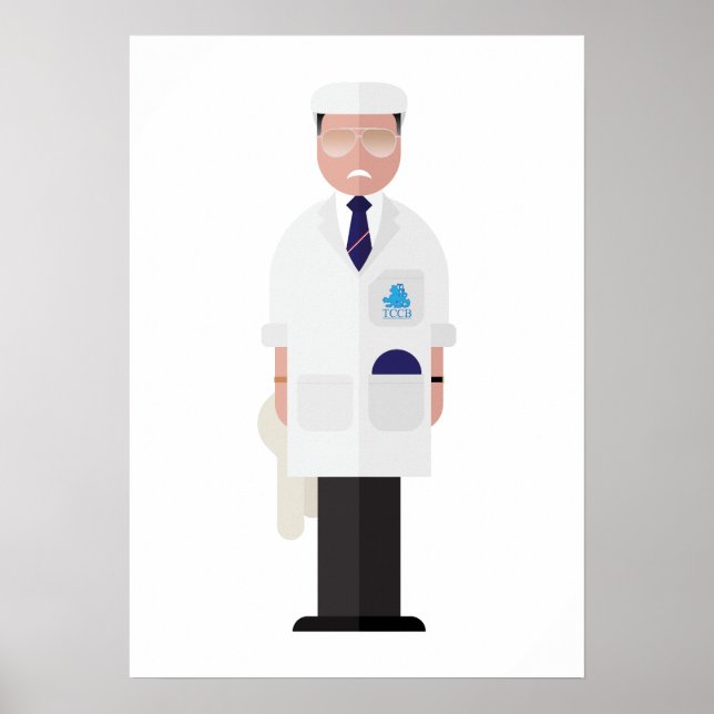 Dickie Bird - Cricket Heritage Poster (Front)