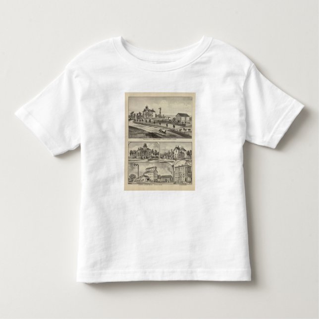 Dickinson County Residences, Kansas Toddler T-Shirt (Front)
