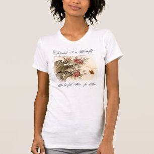 Dickinson Defrauded I a Butterfly-- T-Shirt