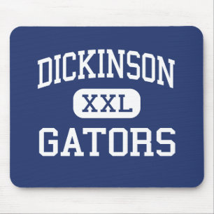 Dickinson - Gators - High School - Dickinson Texas Mouse Pad