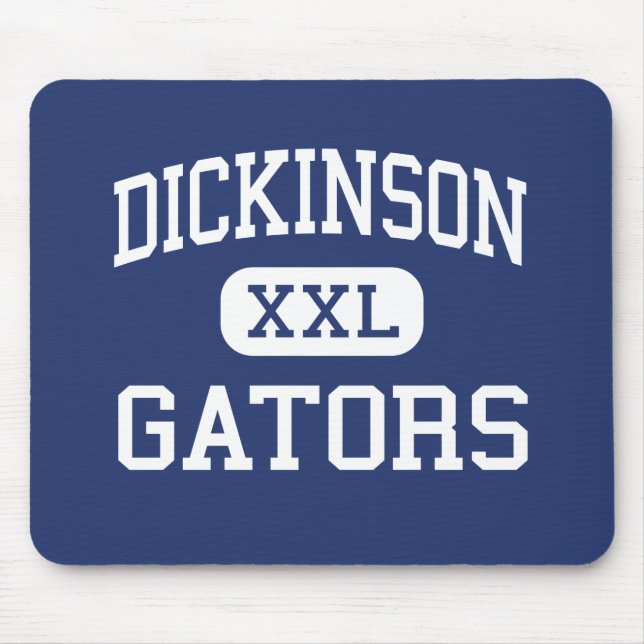 Dickinson - Gators - High School - Dickinson Texas Mouse Pad (Front)