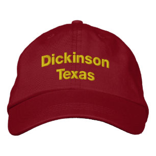 Dickinson Texas Embroidered Hat