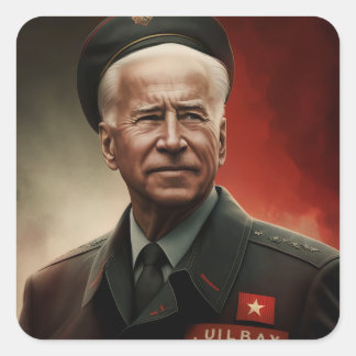 Dictator Joe Biden Square Sticker