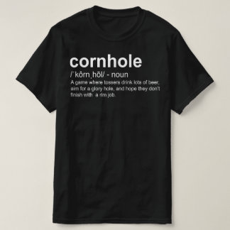 Dictionary Definition Cornhole Cornhole Player T-Shirt