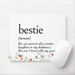 Dictionary Definition For BESTIE Mouse Pad