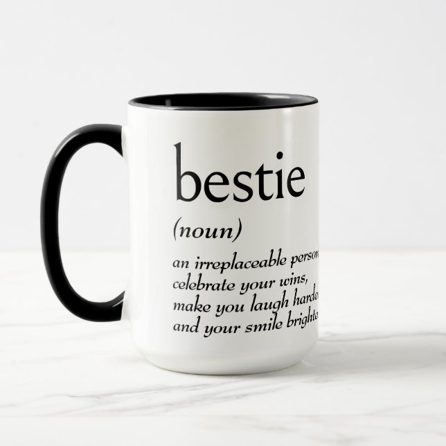 Dictionary Definition For BESTIE  Mug (Left)