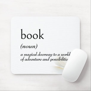 Dictionary Definition For BOOK Mouse Pad