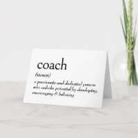 Dictionary Definition For COACH