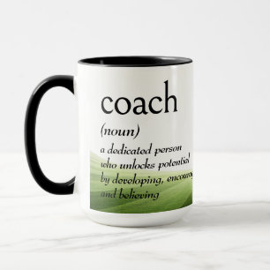 Dictionary Definition for Football COACH Mug