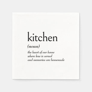 Dictionary Definition For KITCHEN Napkin