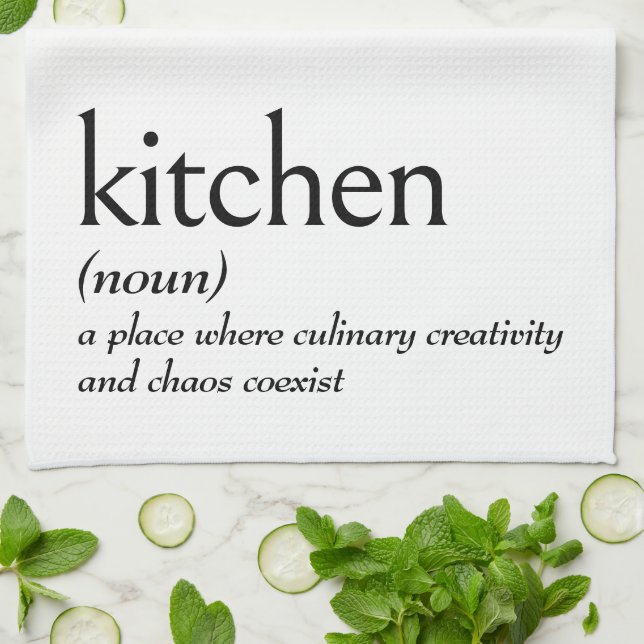 Dictionary Definition For KITCHEN Tea Towel (Folded)