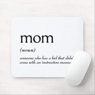 Dictionary Definition For MOM Mouse Pad