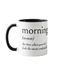 Dictionary Definition for MORNING