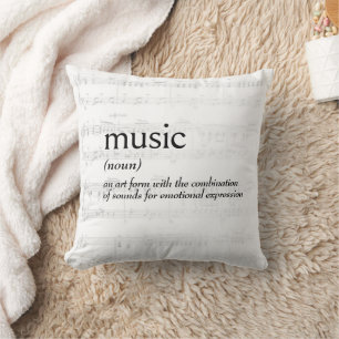 Dictionary Definition For MUSIC Cushion