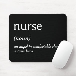 Dictionary Definition For NURSE Mouse Pad