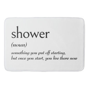 Dictionary Definition For SHOWER Bath Mat