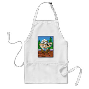 Did New Yorker Kill Humpty Dumpty? Cartoon Gifts Standard Apron
