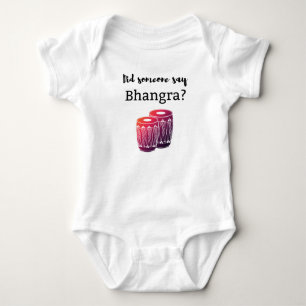did someone say bhangra baby outfit bodysuit