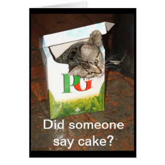 Did someone say cake?