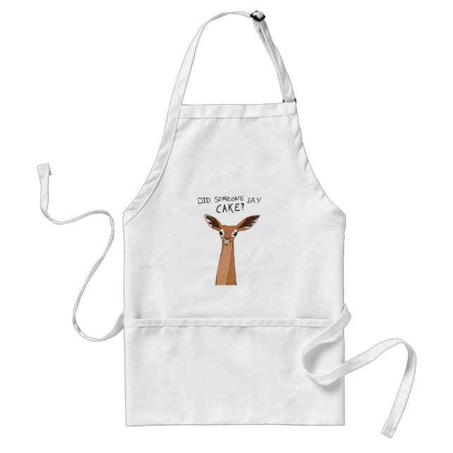 Did Someone Say Cake? Standard Apron (Front)
