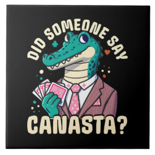Did Someone Say Canasta Ceramic Tile