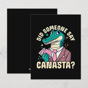 Did Someone Say Canasta Holiday Card