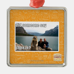 Did someone say cheeze? metal tree decoration