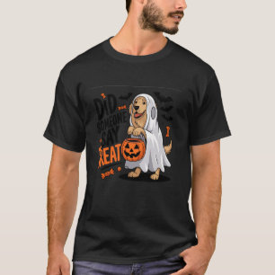 Did Someone Say Treat Halloween Dog Golden Retriev T-Shirt
