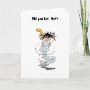 Did you feel that? holiday card