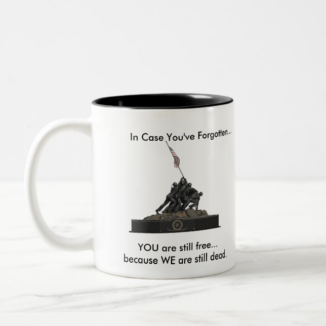 Did you forget something? Two-Tone coffee mug (Left)