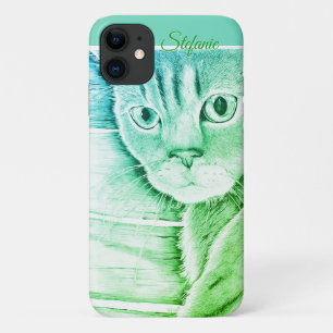 Did You Hear That? (green) iPhone 11 Case