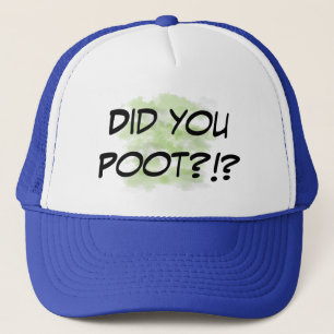 Did You Poot?!? Novelty Gag Gift Hat