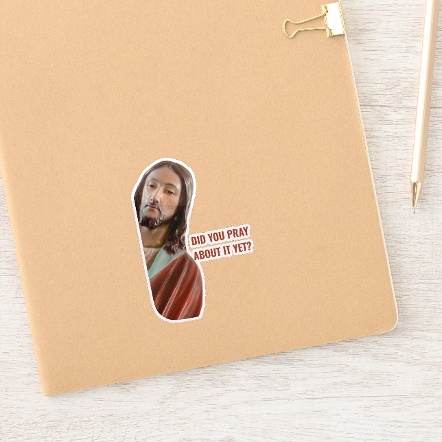 Did You Pray About It Yet Funny Jesus Christmas (Notebook)