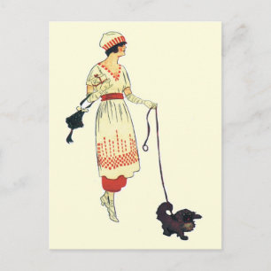 Did you see me walking the dog/ postcard