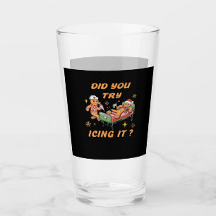 Did You Try Icing It, Nurse Christmas, Gingerbread Glass