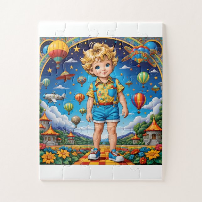 Diddle diddle dumpling my  son John Jigsaw Puzzle (Vertical)