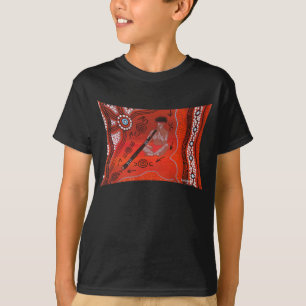 DIDJERIDOO PLAYER Tshirt by Mundara